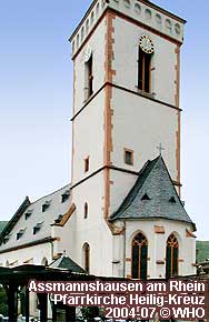 Assmannshausen am Rhein, Pfarrkirche Heilig-Kreuz